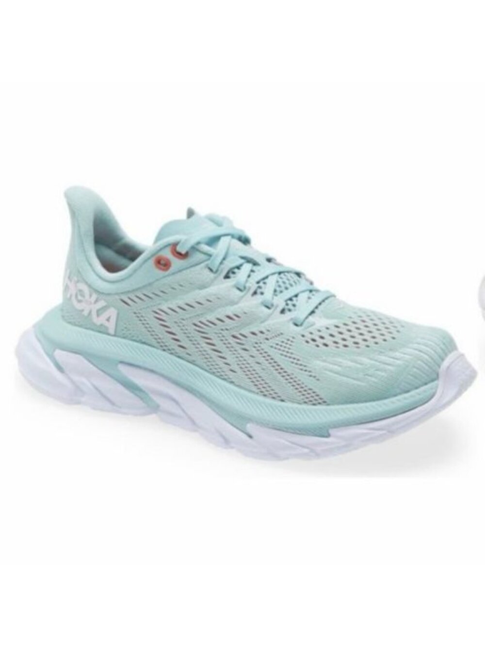 HOKA Clifton Edge Running Shoes Eggshell Blue Women’s Size 8 Running Sneakers